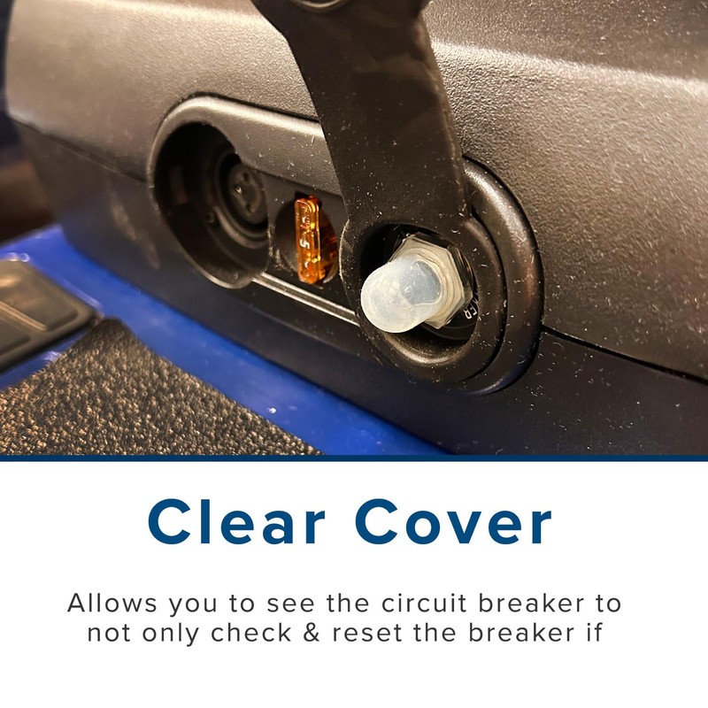 AlveyTech 7/16" Waterproof Rubber Boot - Replacement Cover for Push-Button
