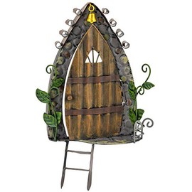 Fountasia Fairy Door Pebble Gold Bell