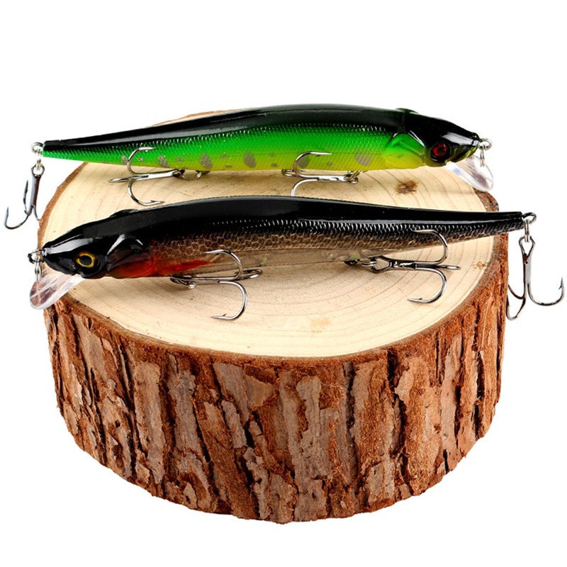 10 Pcs Micro-submersible Hard Bait Blood Tank Hook Artificial Bait