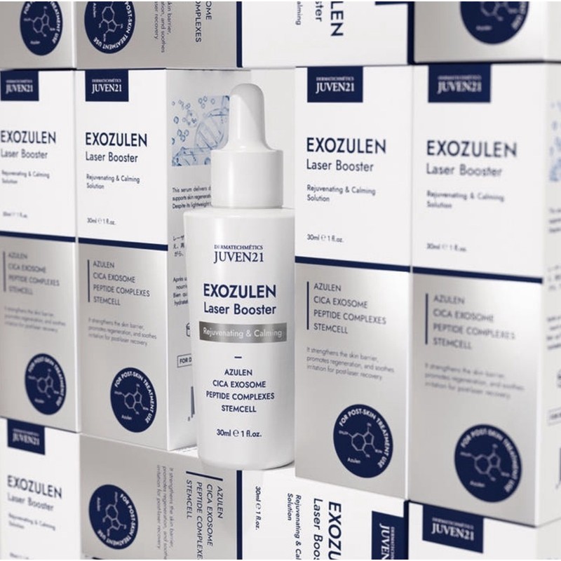 Juben 21 Juven21 Exosome Azulene Exozulen Laser Booster Serum 30ml
