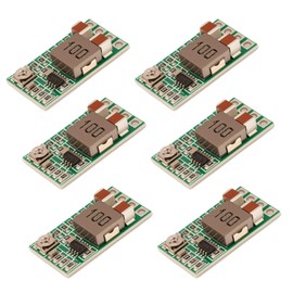 DC-DC Step Down Buck Converter 4.5-24V to 0.8-17V 5V 3A LAOMAO Mini Adjustable Voltage Converter 3.3V 5V 9V 12V Power Supply Power Module (Pack of 6)