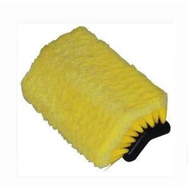 JET INOUE 593429 Car Wash Brush Head, Large, Yellow