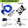 HOKINETY Dog Hanging Bungee Tug Toy: Interactive Tether Tug-of-War for
