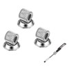 3pcs Strong Magnetic Single Pen Holders Organizer Clips with Adjustable