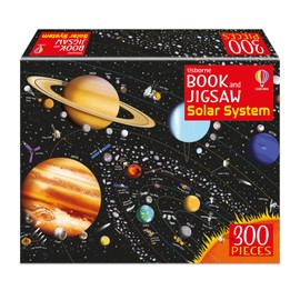 USBORNE BOOK AND JIGSAW THE SOLAR SYSTEM