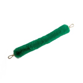 TOENCOUNTER BN-001 Fur Strap, Bag Charm, Synthetic Leather, Included, Fur Strap, Fur Handle, Thick, Fluffy, Faux Fur, Adult, Cute, Women's, Popular, For Bags, For Smartphones, Korean Style, green