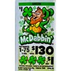 2 Bags of McDabbin $130 Bingo Pull Tab Event Game,