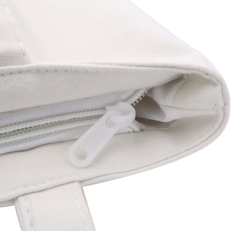 Music Notes Handbag Canvas Tote Bag Reusable Grocery Bag Shoulder