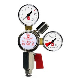 Premium CO2 Pressure Regulator (Hiwi) Pressure Regulator for Converting Quooker Cube to CO2 Reusable Bottle