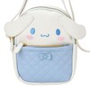Sanrio 159832 Face Shaped Shoulder Bag, Cinnamoroll, PU Leather, For