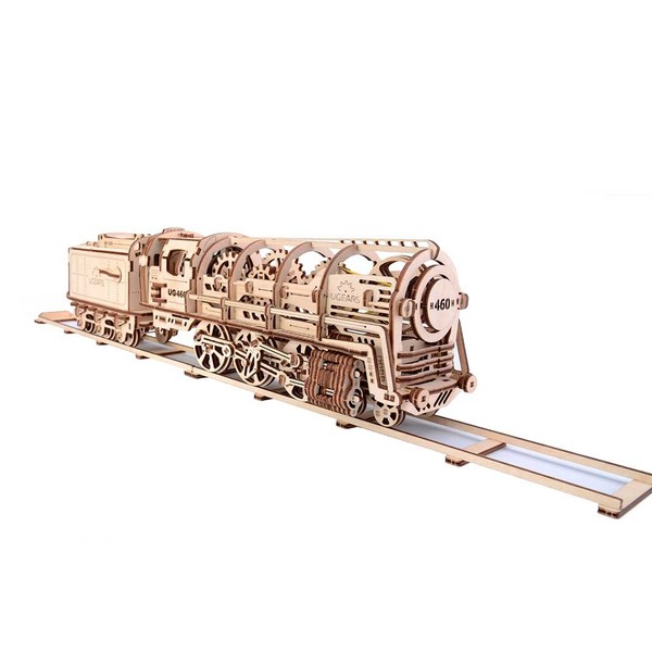 Ugears 3D Model Steam Locomotive