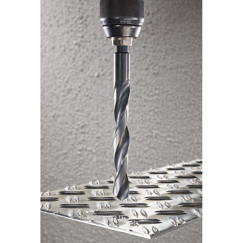 Wolfcraft Metal Drill Bit HSS Ground, silver, 7518010