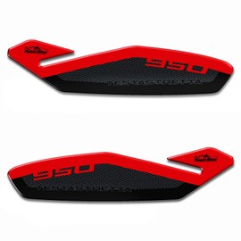 Resin Bike Motorcycle 3D Stickers Compatible with Ducati Multistrada 950. Handguards Protections from Impact and Scratches. Pair of Resin Stickers - Made in Italy