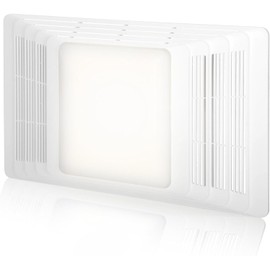 yrjns S97013662 97013662 Bathroom Fan Cover Grille Lens Assembly Kit Fit for Broan Nutone 655, 656, 657, 659, 695, HFL695, 696 Bathroom Vent Cover