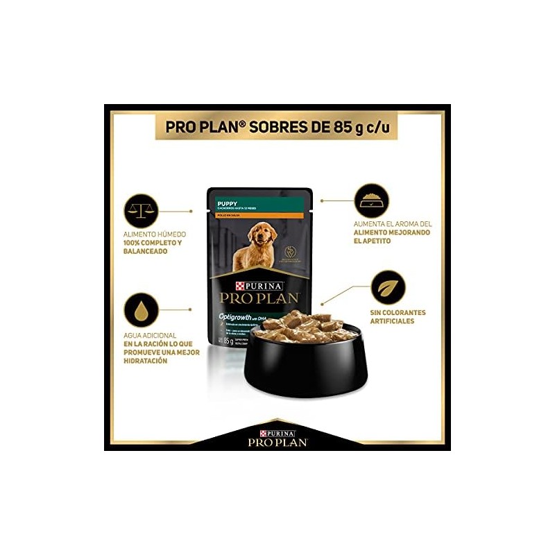Purina Pro Plan Cachorro Todos los Tamaños Sabor Pollo 24pack