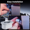 FUSCH Upgraded 6061 Aluminum Tailgate Hinge Bushing for Rear Right