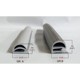 GraySeal Vintage Refrigerator Door Replacement Seal - GR "A" .50 (1/2"), 12 Feet (GR12)