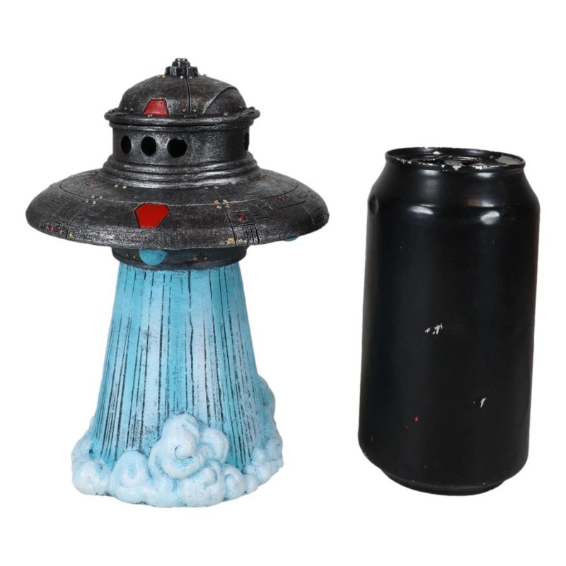 Flying Saucer Spaceship UFO Alien Craft Taking Off Backflow Incense
