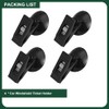 BCDHAMATE Set of 4 Car Windshield Ticket Clips with Suction