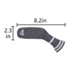Scott Edward 10Pcs Golf Iron Headcover Set Washable & Durable