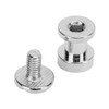 300 Sets DIY Book Binding Screw Double Layer Flat Head