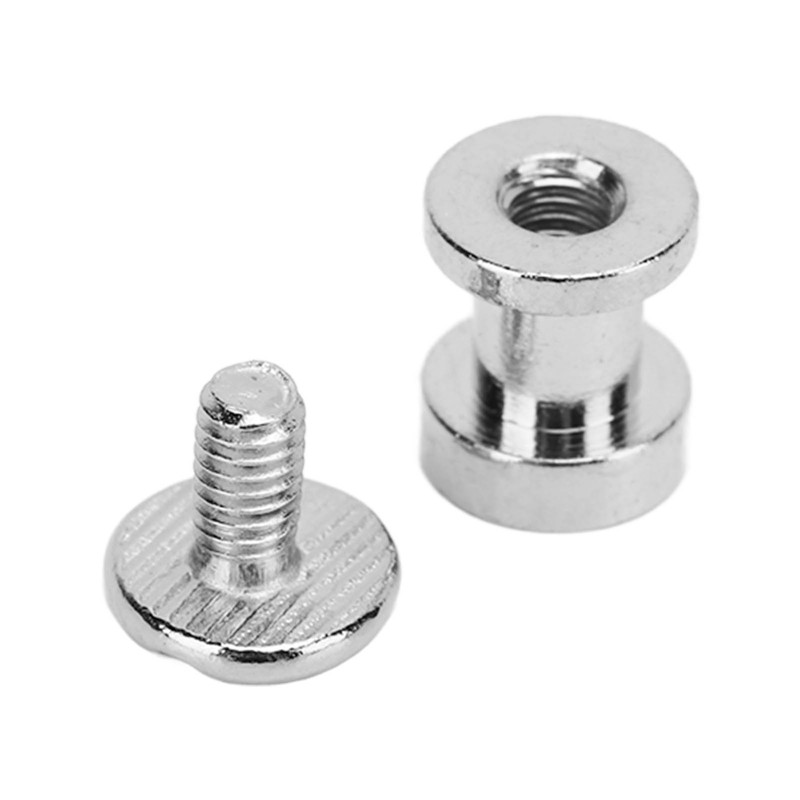 300 Sets DIY Book Binding Screw Double Layer Flat Head