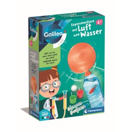 Clementoni 59379 Galileo Lab Experiment with Air and Water - Science Set - Experiment Box for Children from 5 Years