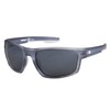 Cat anteojos de sol polarizadas para hombre rectangulares, Mate Navy