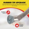 Qualihome Replacement Rubber Tip for Kickdown / Drop Down Door