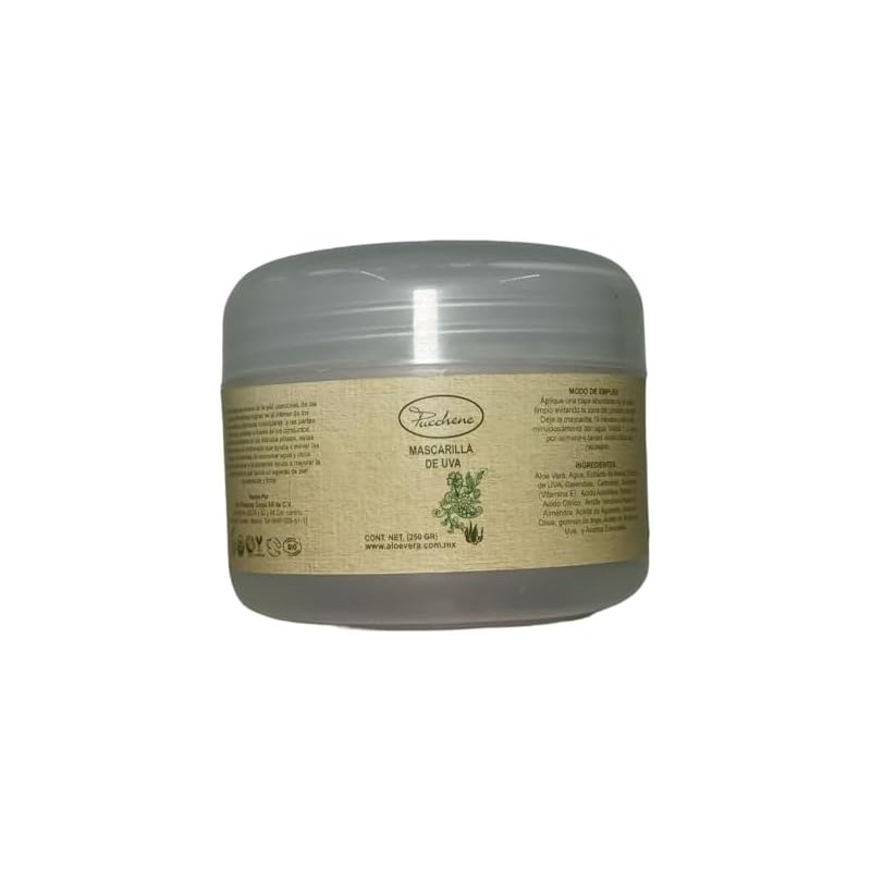 Mascarilla facial antioxidante con Aloe Vera Gel