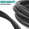1/4 Inch Wire Loom Split Tubing - 30 ft Cord