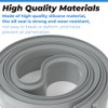 PalpitateC Shower Door Bottom Seal - 36" Long Angled Vinyl