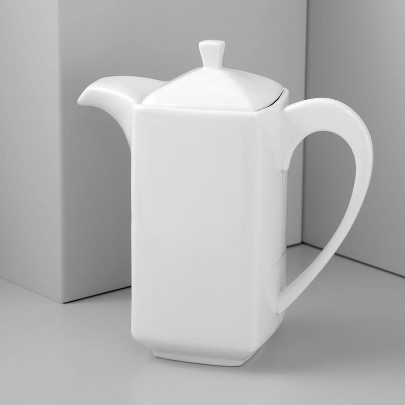 Dajar Teapot 600 ml Porto, Porto, White, 17 x 8