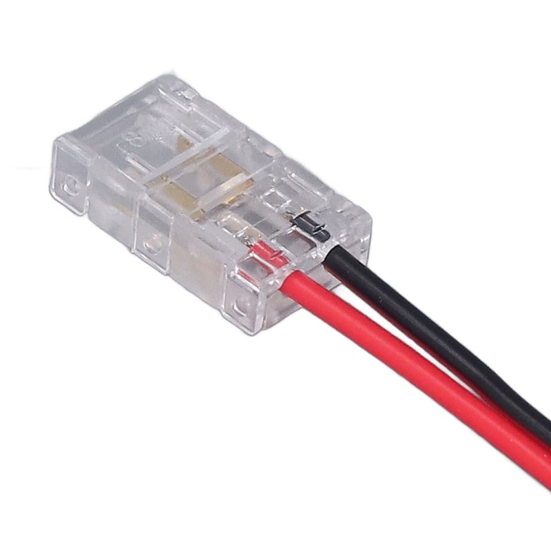 10pcs COB Strip Light Connector Professional Double Head 8mm 2