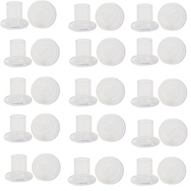 High Heel Protectors, Stiletto High Heel Protectors, Transparent High Heel Stoppers Savers for High Heel Shoes, Women Shoes Heels Savers Stopper, 6 Pairs (3 Different Sizes) Loopunk