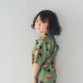 Nikofurat 240731 Jinbei Kids, green, 120