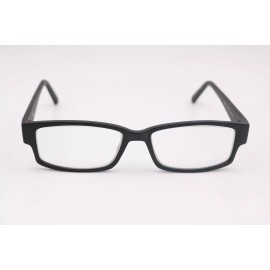 Revel Regent Black Rectangle 31-P1957 Eyeglasses Frames 54-15-140