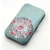 Kleiber Pocket Sized Hard Case Travel Sewing Kit including Scissors/Thread/Spare