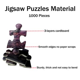 Yunlus Jigsaw Puzzles for Adults 1000 Pieces Twilight Castle Impossible Hard Difficult Challenging Puzzles for Adults Teens 1000pc Reflections Lake Jigsaw Puzzle 1000 Pieces 28 x 20 inch