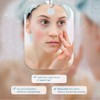 APHUIME XoYo-Large Fogless Shower Mirror （11inX7.48in）, Includes 1 Adhesive Hooks,