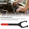 Locadence Inner Driveshaft Pry Bar, Metal Rugged Structure Inner Driveshaft