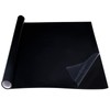 COCODE Black Aquarium Background Static Cling, 78.7"x15.7" Self Adhensive Fish