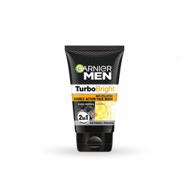 Garnier Men's Power White Anti-Pollution Double Action Face Wash 100gm / 가르니에 남성 파워 화이트 안티폴루션 더블 액션 페이스워시 100gm