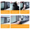 6pcs Black for Honda CRV(2017-2022) Car Window Center Pillar Stickers