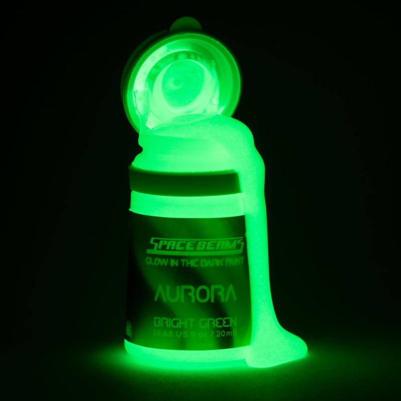 SpaceBeams, Glow in the Dark Non-toxic Water Based Paint, 20ml