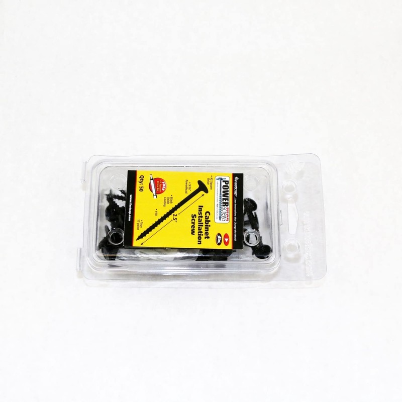 FastCap PowerHead Wood Screws with Large Flat Head - Self-Tapping