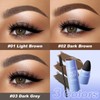 SACE LADY Lasting Eyebrow Stamp Cream with Brush Waterproof Natural