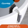 CLEANHOME 3 Pcs Scrub Brush,Multifunctional Cleaning Brush Set with Non-Slip