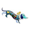 WEVENI Dachshund Enamel Brooch Pin Jewelry for Women Girls Dress