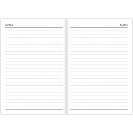 1ABOVE 2025 Premium Quality A5 Week to View Diary | Pastel colour | Hardback Casebound Cover & Ribbon Marker WTV Year Planner for Business, Office, Home, Appointments (PURPLE)